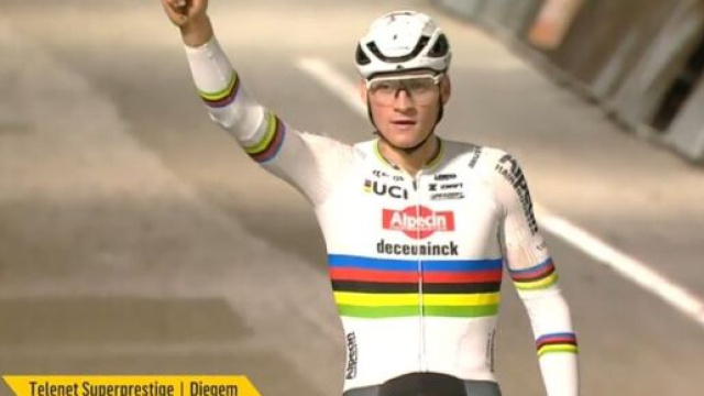 Mathieu Van der Poel &copy; Eurosport.