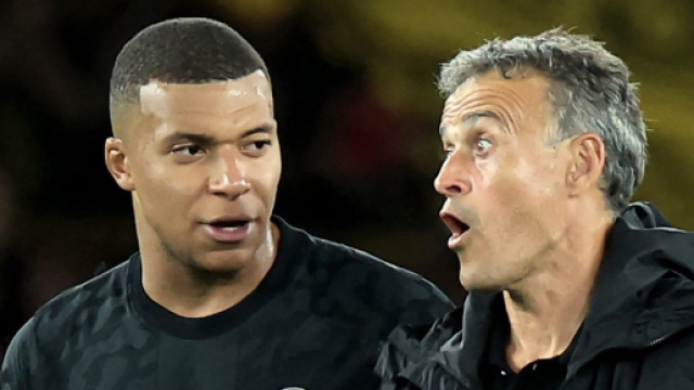 Kylian Mbapp&eacute; et Luis Enrique (capture X @panams75)