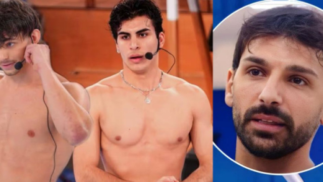 Gli allievi Nicholas e Giovanni e Raimondo Todaro - Amici &copy; Canale 5.