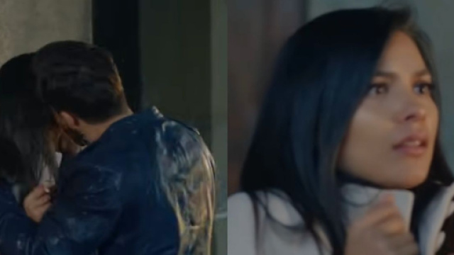 Hazal Filiz K&uuml;&ccedil;&uuml;kk&ouml;se (Zeynep) e Barış Alpaykut (Ozan) - screenshot &copy; Endless love