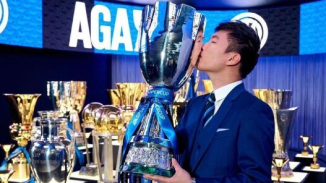 Il presidente dell'Inter Zhang &copy; Instagram Zhang.
