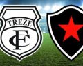 Treze x Botafogo-PB: onde assistir e informações da partida