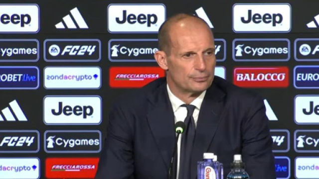 Massimiliano Allegri, allenatore della Juventus - Foto &copy; Sky Sport.