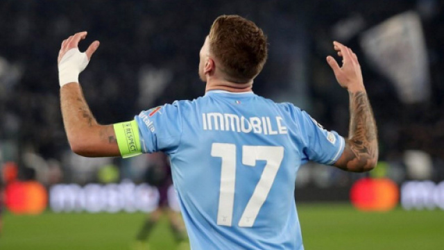 Immobile attaccante della Lazio (Foto &copy; Instagram/Immobile).