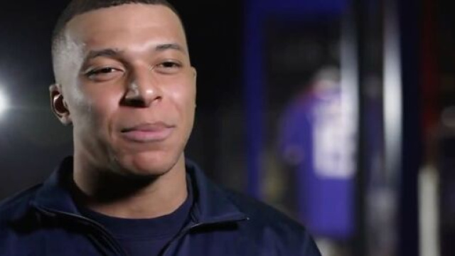 Mbapp&eacute; impatient de jouer au V&eacute;lodrome. (screenshot Twitter @t&eacute;l&eacute;foot)