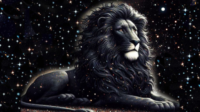 Segno zodiacale del Leone - &copy; Foto creata con Bing IA