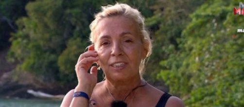 La participante dijo que su cabeza estaba afectando su concurso (Captura de pantalla de Telecinco)