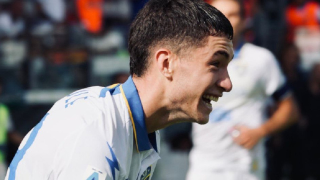 Matias Soul&eacute;, attaccante del Frosinone &copy; Frosinone Calcio.