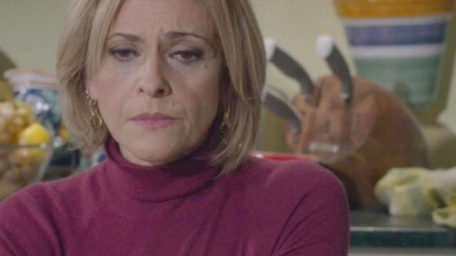 Silvia in una scena di Upas - screenshot &copy; Rai 3.