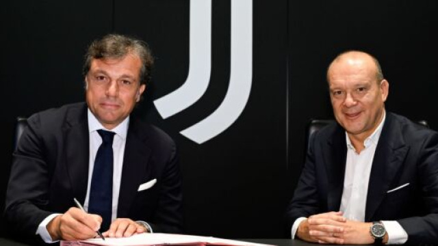 Cristiano Giuntoli, Direttore tecnico bianconero e Maurizio Scanavino, amministratore delegato &copy;️ FC Juventus.
