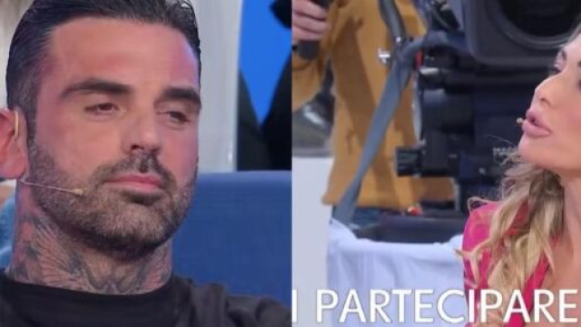 In foto Mario e Ida a Uomini e donne (screenshoot &copy; Canale 5).