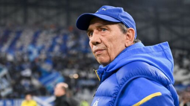 Jean-Louis Gasset devra se creuser les m&eacute;ninges lors d'OM-PSG. (screenshot Twitter @ActuFoot_)