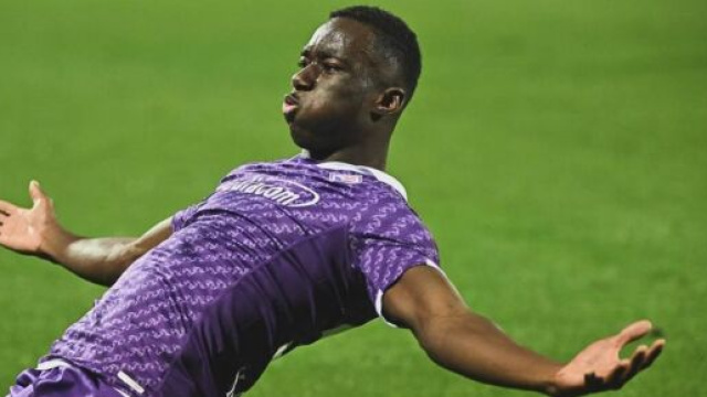 Kayode in azione con la Fiorentina - &copy; Instragram/Kayode