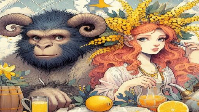 Segni zodiacali generato con &copy; AI Copilot.