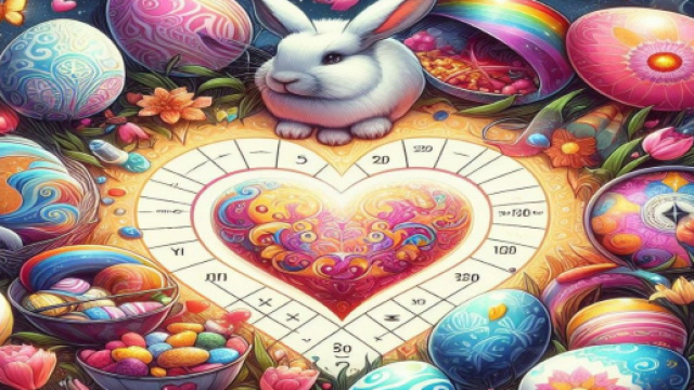 Simboli pasquali e oroscopo &copy; Foto generata con AI Copilot.