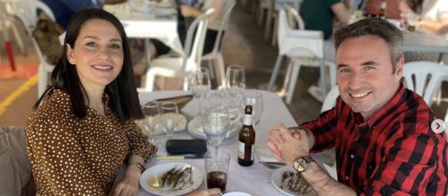 In&eacute;s Arrimadas y Guillermo D&iacute;az, juntos en M&aacute;laga (Instagram: @inesarrimadas)