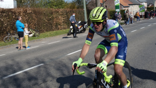 Jan Bakelants alla Liegi-Bastogne-Liegi 2021 &copy; Wikimedia Commons