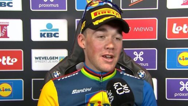 Mads Pedersen - Screenshot &copy; Eurosport.