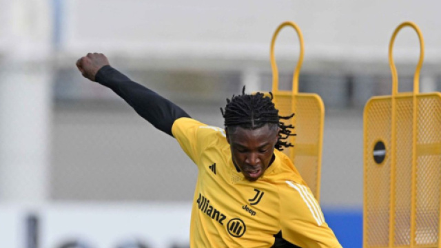 Moise Kean &copy;️ profilo X della Juventus