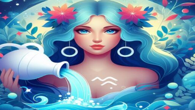 Segno dell'Acquario generato con &copy; AI Copilot.