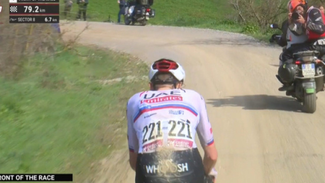 Ciclismo, Tadej Pogacar - &copy;Screenshot Eurosport