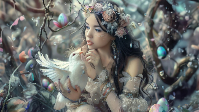 Oroscopo Pasqua, immagine creata con &copy; IA Midjourney.