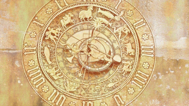Ruota dello zodiaco su pergamena (&copy; Pixabay.com)