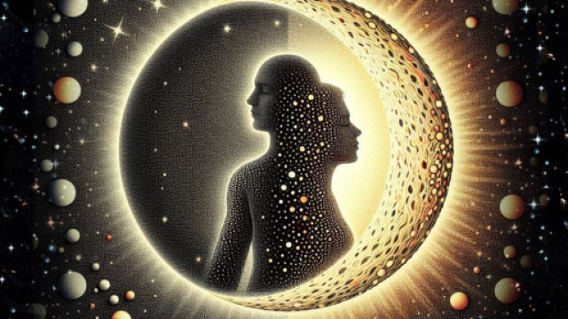 Coppia style tra le stelle - &copy; Foto Bing IA.