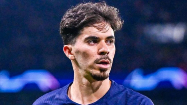 Vitinha lib&eacute;r&eacute; par le d&eacute;part de Messi. (screenshot Twitter Hadrien Grenier)