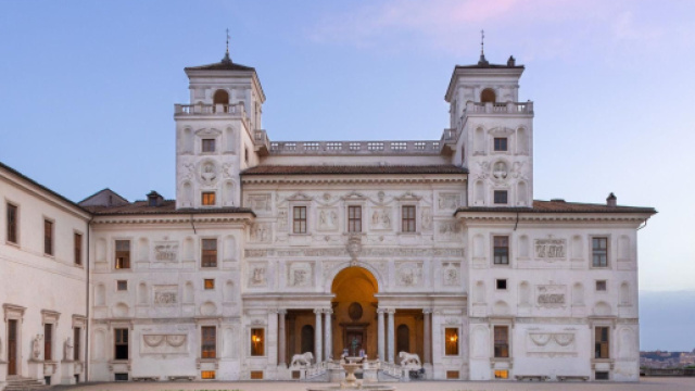 Una foto di repertorio di Villa medici.