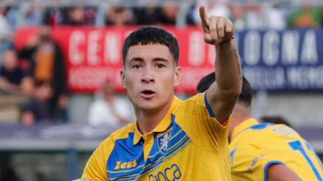 In foto Matias Soul&eacute; del Frosinone.