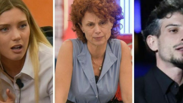 In foto Anita Olivieri, Beatrice Luzzi, Giuseppe Garibaldi (screenshot GF).