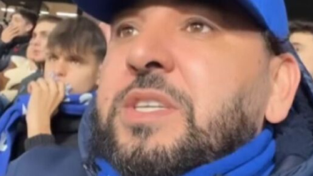 Mohamed Henni lors de Real Sociedad - PSG (capture Instagram @henni_mohamed_off)