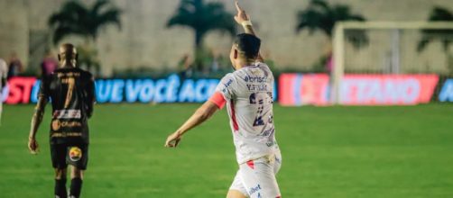 Pikachu fez o gol de empate do Fortaleza (Reprodu&ccedil;&atilde;o/Facebook/FortalezaEC)