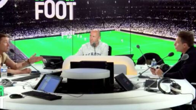 Un clash a &eacute;clat&eacute; sur RMC entre Riolo et Gautreau au sujet de Luis Enrique. (screenshot Twitter @rmc)