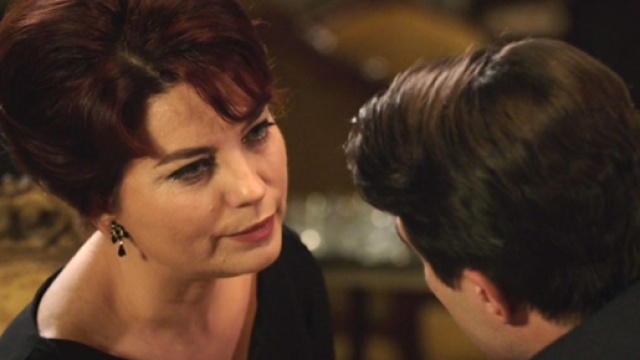 Adelaide (Vanessa Gravina) e Marcello (Pietro Masotti) in scena, screenshot &copy; Il Paradiso delle signore 8