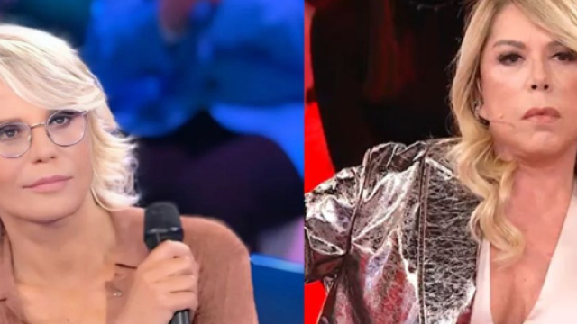 Maria De Filippi e Anna Pettinelli - screenshot Amici &copy; Canale 5