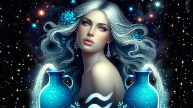 Segno zodiacale dell'Acquario - &copy; Foto Bing IA.