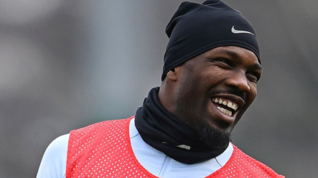 Thuram durante un allenamento (&copy; profilo Facebook Marcus Thuram)