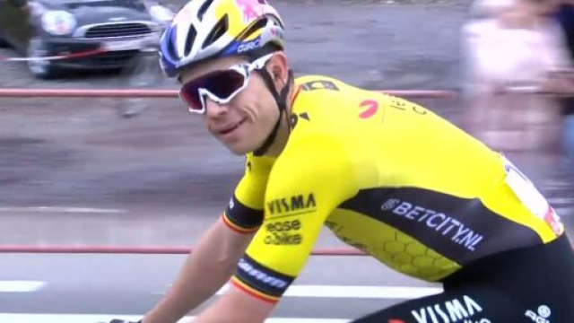 Wout van Aert - Screenshot &copy; Eurosport.