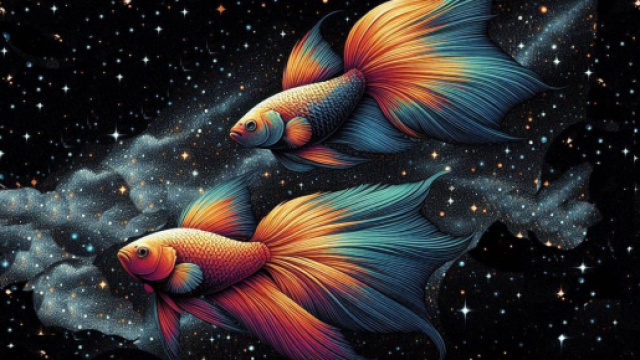 Segno zodiacale dei Pesci - &copy; Foto Bing IA