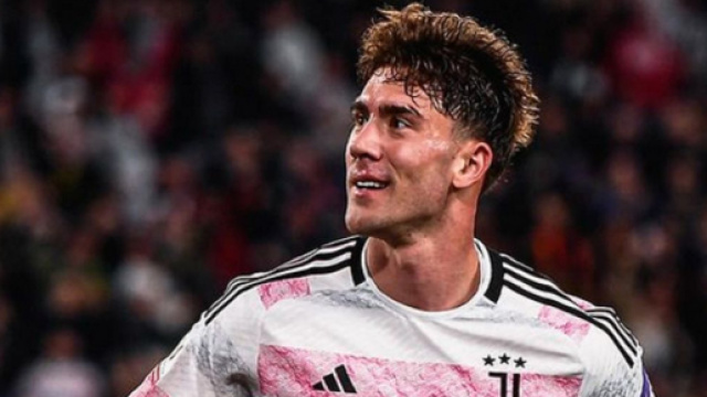 In foto Dusan Vlahovic, attaccante della Juventus &copy; Instagram Dusan Vlahovic.