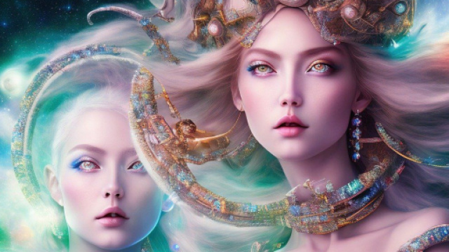 Segno zodiacale dei Gemelli - &copy; Foto Bing IA