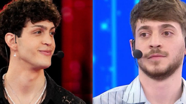 Gli allievi Mida e Holden - screenshot Amici &copy; Canale 5