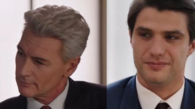 In foto Umberto e Marcello de Il Paradiso delle signore - screenshot &copy; Rai 1.