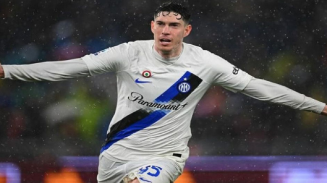 L'esultanza di Alessandro Bastoni con la maglia dell'Inter &copy; Instagram Bastoni