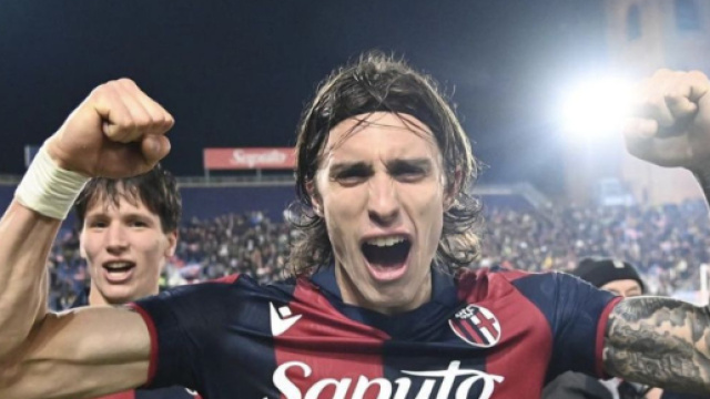 Riccardo Calafiori - Foto Instagram &copy; Bologna