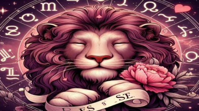 Segno del Leone generato con &copy; AI Copilot