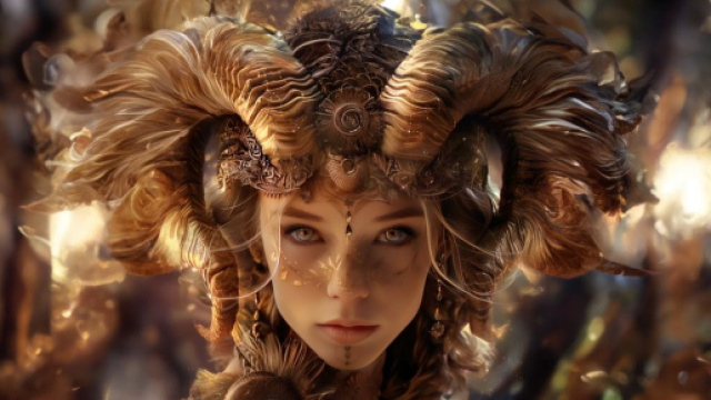 Ariete, immagine creata con &copy; IA Midjourney.