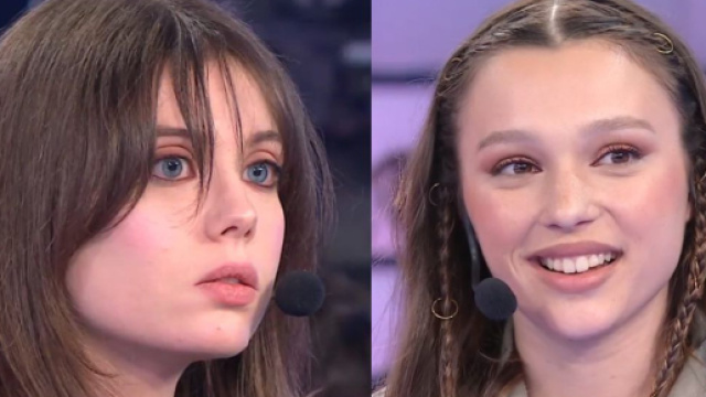 Le allieve Lil Jolie e Sarah - screenshot Amici &copy; Canale 5.